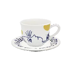 Set of 2 breakfast cups & saucers - L'Archipel Sentimental