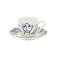 Set of 2 tea cups & saucers - L'Archipel Sentimental