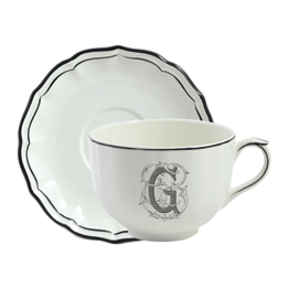 Jumbo cup & saucer - Midnight