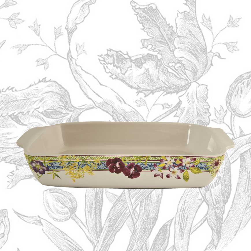 Rectangular baking dishes