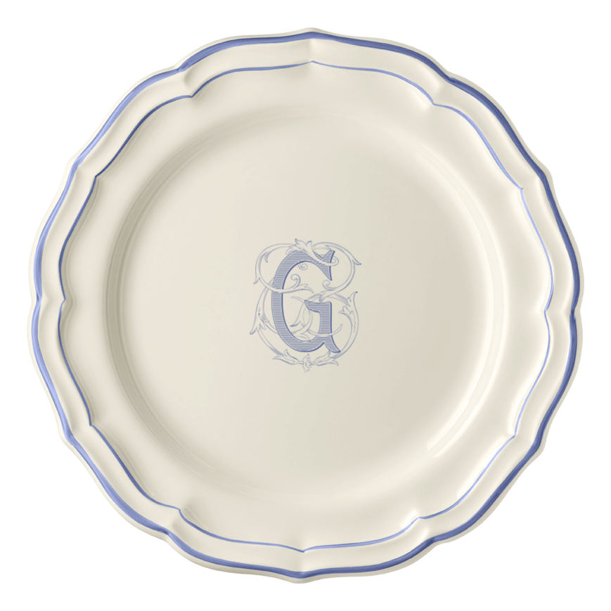 Dinner plate - Blue