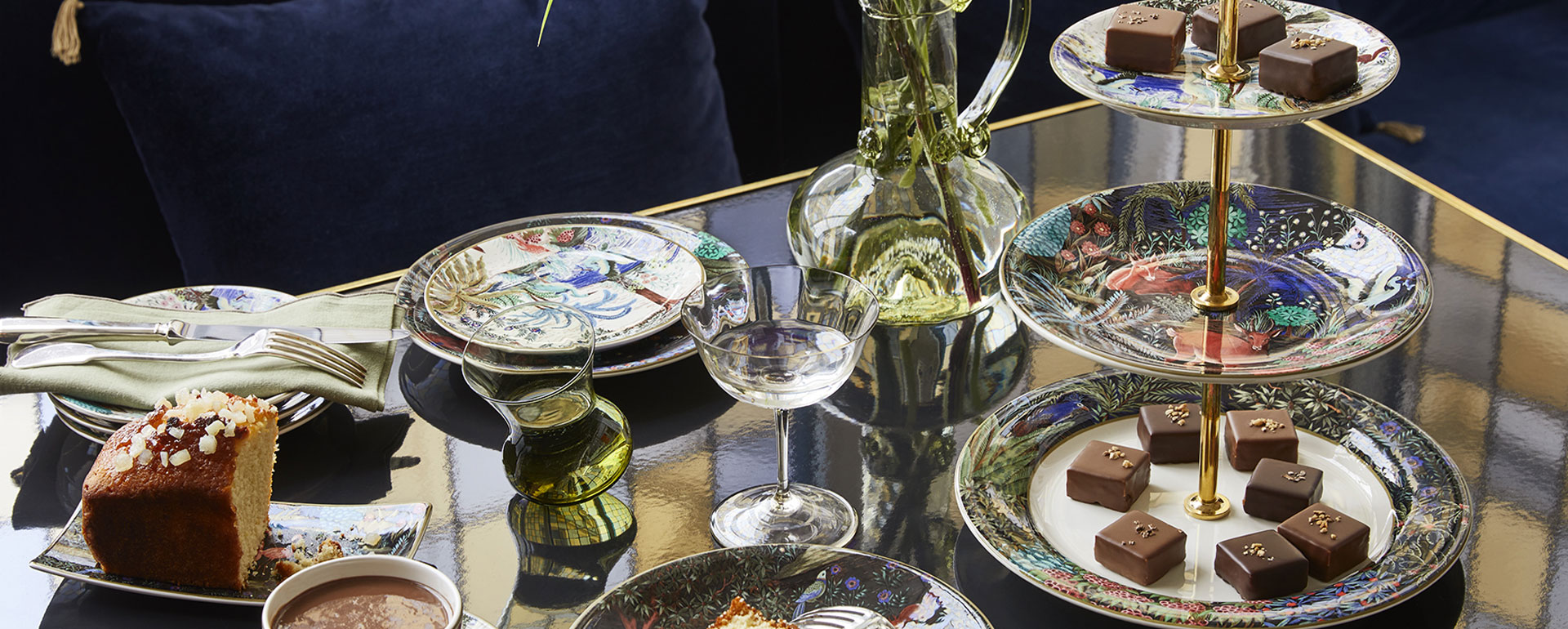 Three-tier cake stand