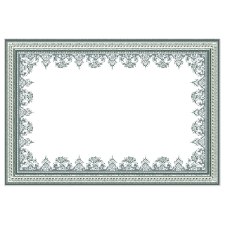 Nappe rectangulaire - Les Dépareillées vert - 170 x 250 cm