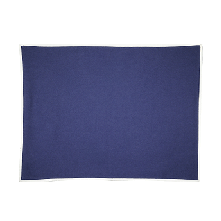 2 sets de table uni Bleu Nuit