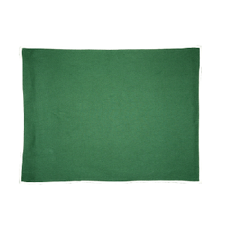 2 sets de table uni vert