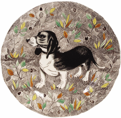 Assiette dessert Basset - Rambouillet - Ø 23,2 cm