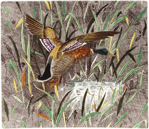 Square Plate duck