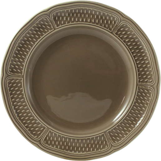 Coffret de 4 Assiettes plates - Pont aux Choux Taupe - Ø 27,5 cm 