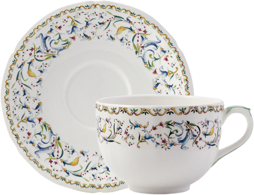 Jumbo Cup & Saucer