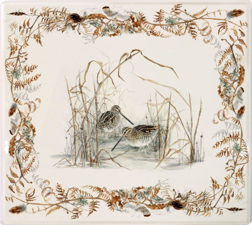 Square plate large - Sologne 