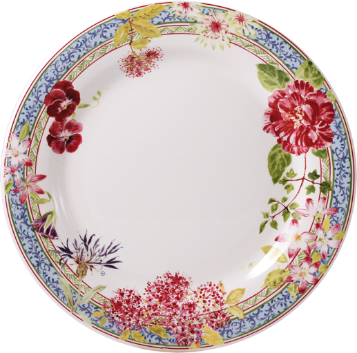 assiette plate en Faïence