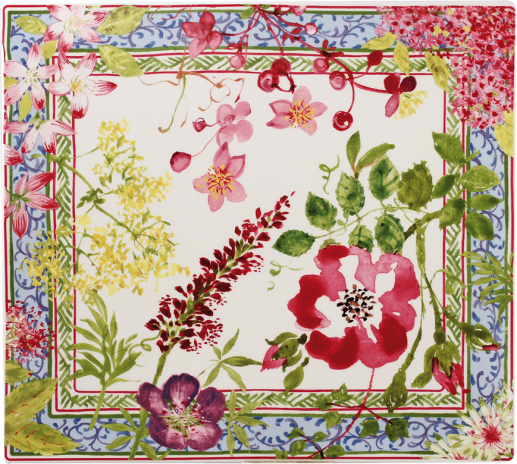 coupe carrée en Faïence