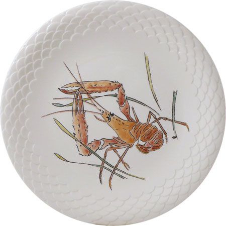 Assiette plate Langoustine - Grands Crustacés - Ø 26 cm