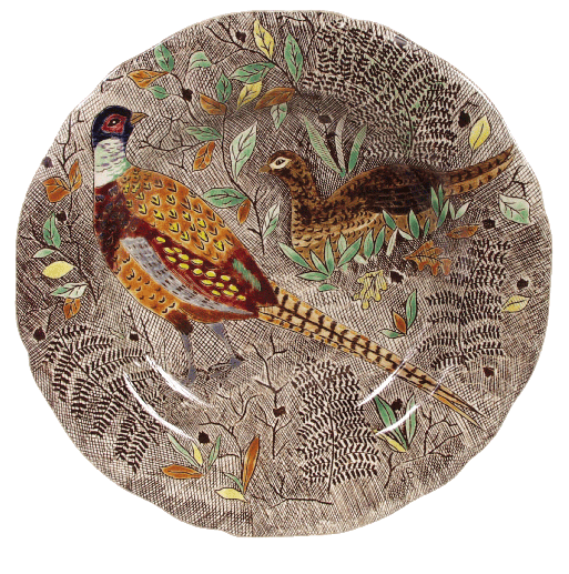 Assiette creuse Faisan - Rambouillet