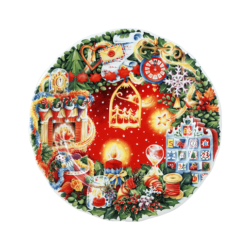 Assiette dessert - Noël Féerie 2023 - Ø 22,4 cm
