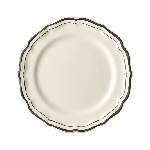 Box of 4 dessert plates - Filet Midnight