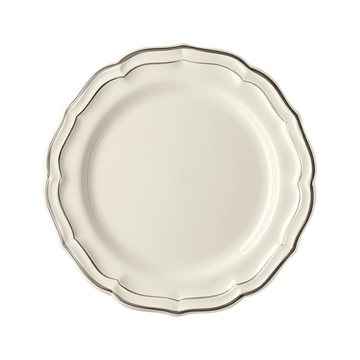 Box of 4 dinner plates - Filet Taupe