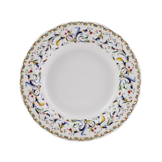 Box of 4 rim soup plates - Toscana