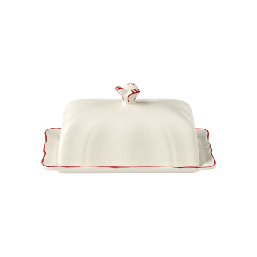 Butter dish - Filet Red