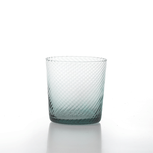 Set of 6 Acquamarine water glasses