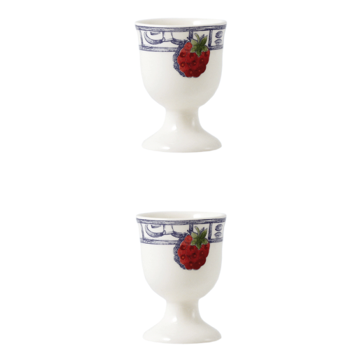 coquetiers Oiseaux Bleus Fruits