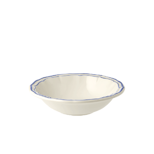 Box of 4 cereal bowls- Filet Blue