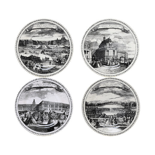Box of 4 coasters assorted - Endroits remarquables