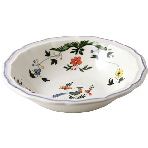 Box of 4 cereal bowls - Oiseaux de paradis