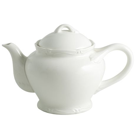 Teapot - Rocaille white