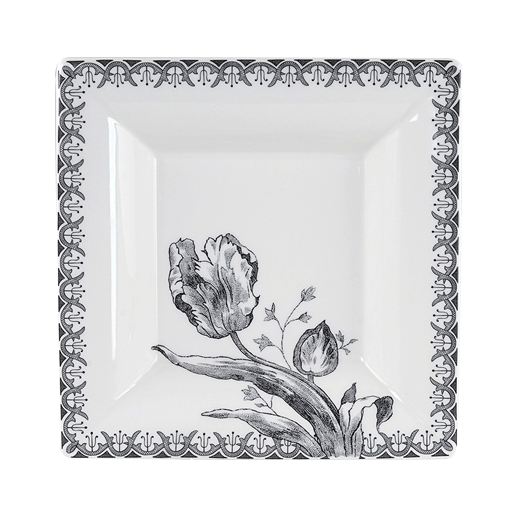Square large candy tray - Tulipes