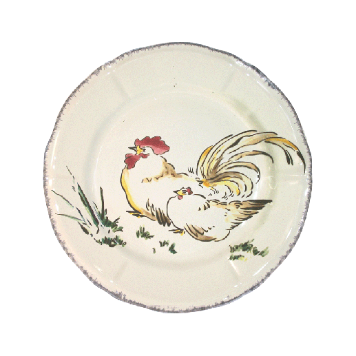 Dessert plate - Nagasaki rooster - Grands Oiseaux - Ø 23,2 cm