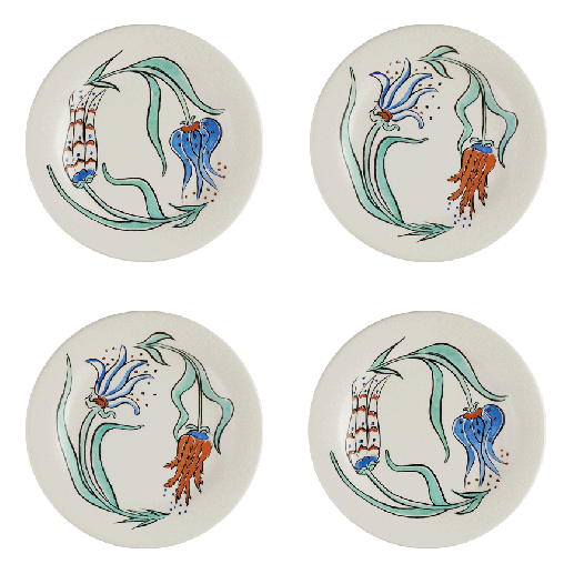 La Favorite assiettes canapés assorties