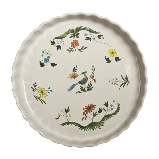 Pie dish - Oiseaux de paradis