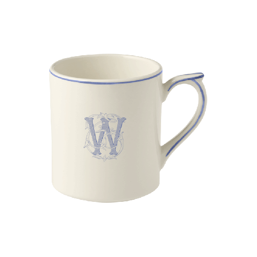 C 1 MUG FILET BLEU W