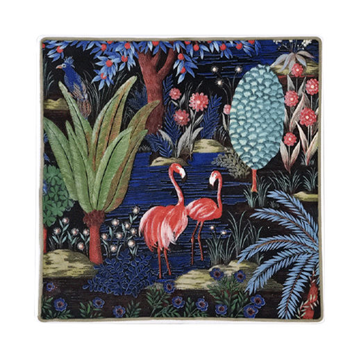 Square plate small - Le jardin du palais