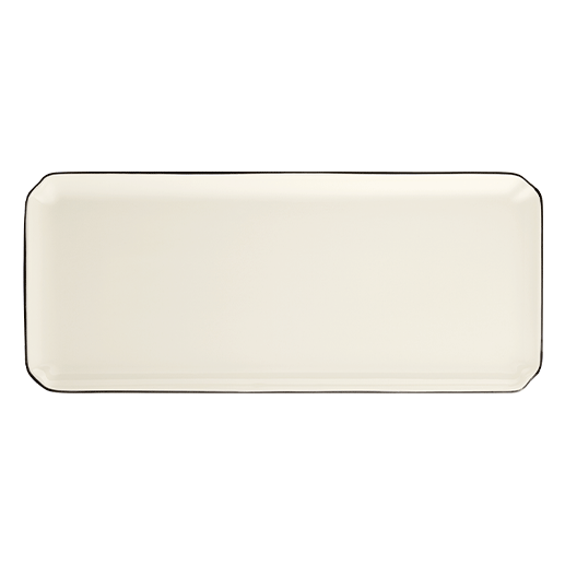 Oblong serving tray - Filet Midnight