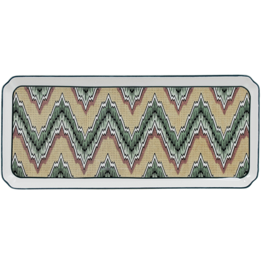 Oblong serving tray - Dominoté