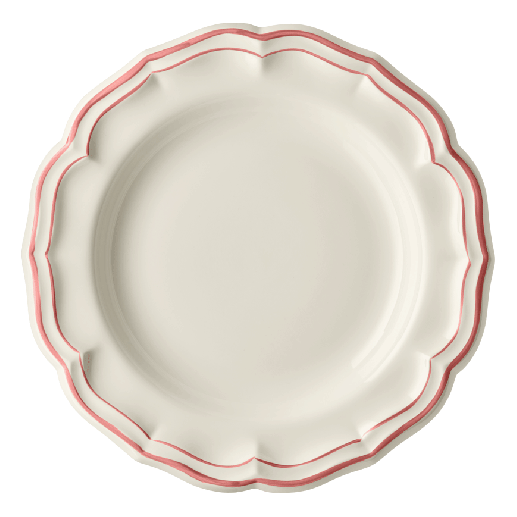 Round deep dish - Filet Coral