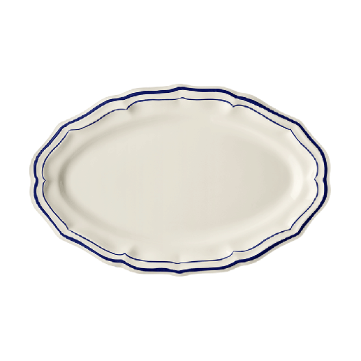 Oval platter - Filet Cobalt