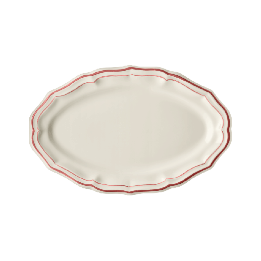 Oval platter - Filet Coral