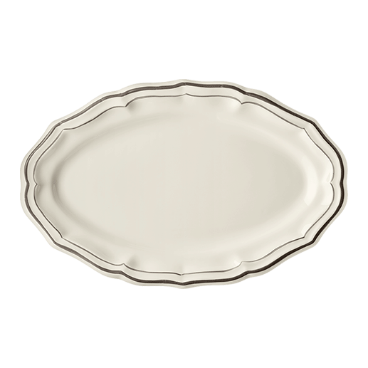 Oval platter - Filet Taupe