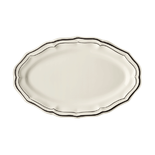 Oval platter - Filet Midnight