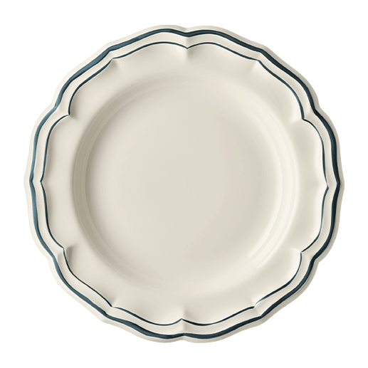 Round deep dish - Filet Ocean Blue