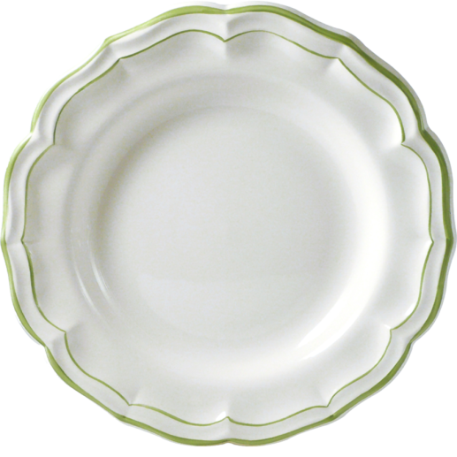 Round deep dish - Filet Green