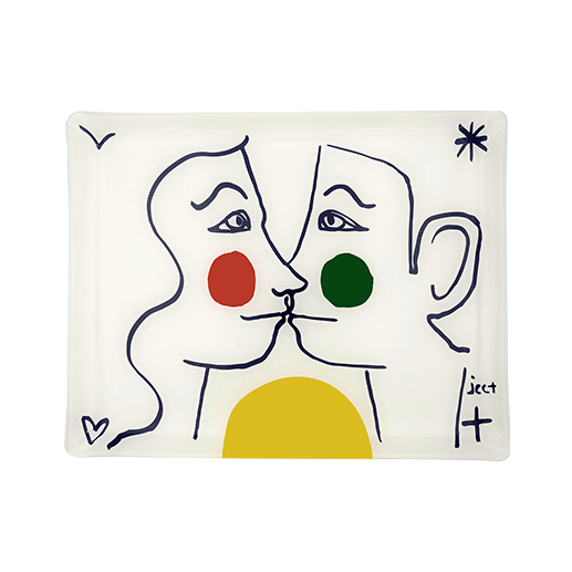 Plateau acrylique, grand modèle - L'Archipel Sentimental