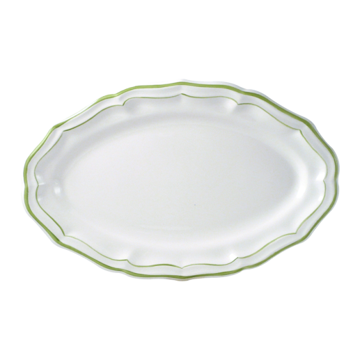 Oval platter - Filet Green