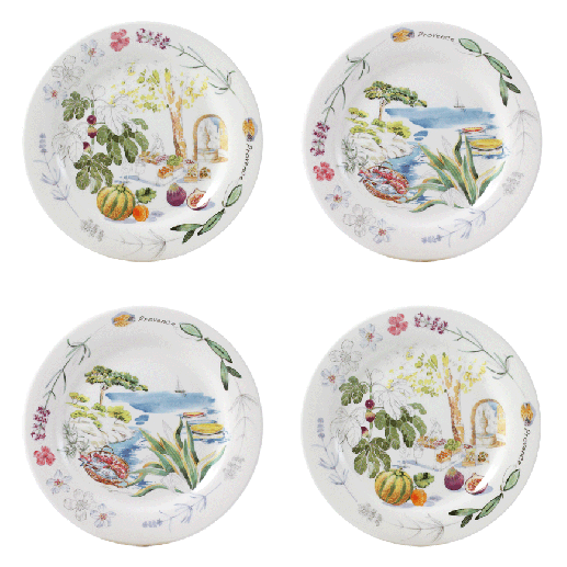 Assorted Canape Plates 
