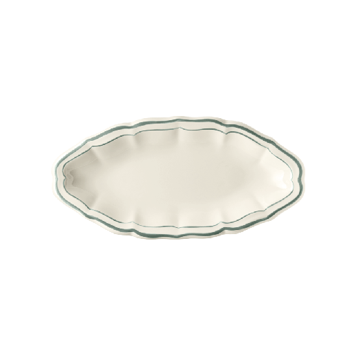 Pickle dish - Filet Earth Grey