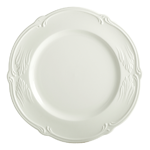 Dinner Plate - Rocaille white - 11’’ dia.