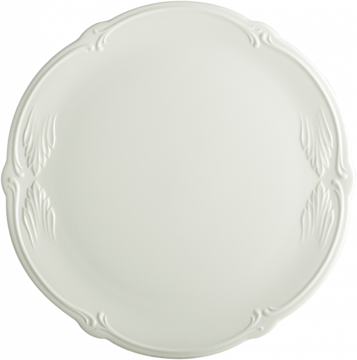 Cake platter - Rocaille white 